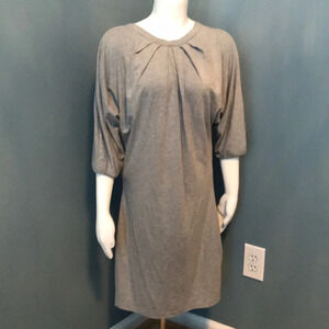 Rosie Pope Gray 3/4 Sleeve Maternity Dress Small